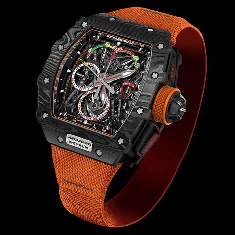 how much is the richard mille mclaren watch|Richard Mille price list.